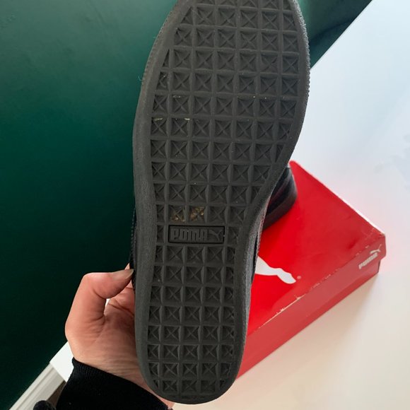 Puma Womens Vikky Platform Black Casual Shoes Sneakers Size 8 - Picture 4 of 4